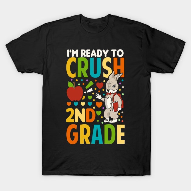 Second Grade Back To School T-Shirt by Tesszero